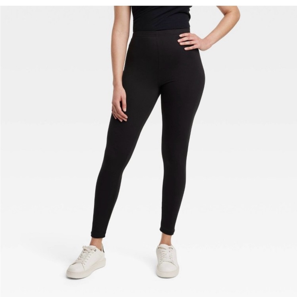 a new day Black Super Soft Leggings BNWT